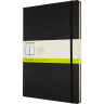 Блокнот MOLESKINE CLASSIC A4 нелинованный, чёрный QP112