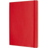 Блокнот MOLESKINE Classic Soft Pocket, пунктир, красный QP614F2